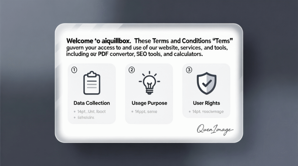 Terms and Conditions