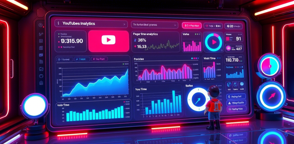 YouTube Analytics Tool with Real-Time Data​